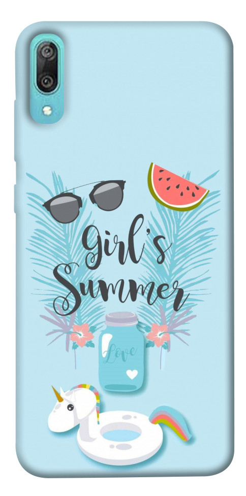 Чехол Girls summer для Huawei Y6 Pro (2019)