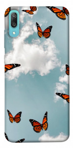 Чехол Summer butterfly для Huawei Y6 Pro (2019)