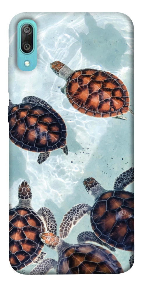 Чохол Морські черепахи для Huawei Y6 Pro (2019)