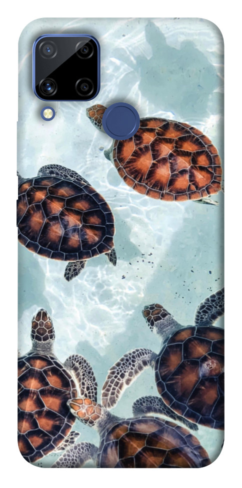 Чохол Морські черепахи для Realme C15