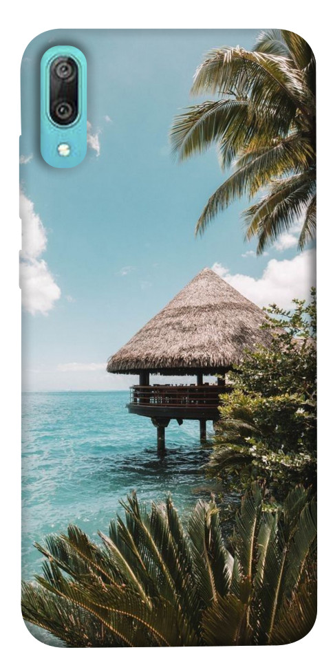 Чехол Тропический остров для Huawei Y6 Pro (2019)