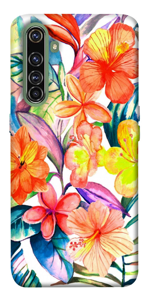 

Чехол Цветочный коктейль для Realme X50 Pro 1552144