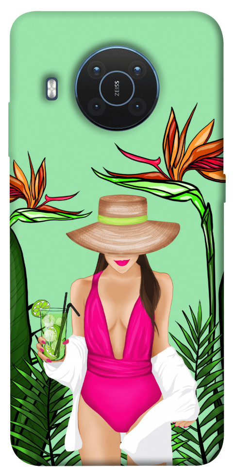 

Чохол Tropical girl для Nokia X20 1552225