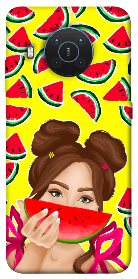 Чехол Watermelon girl для Nokia X20