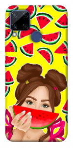 Чехол Watermelon girl для Realme C15