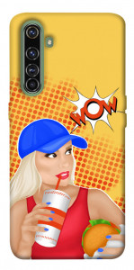 Чехол Wow burger для Realme X50 Pro