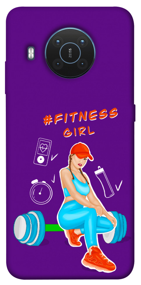 Чехол Fitness girl для Nokia X20