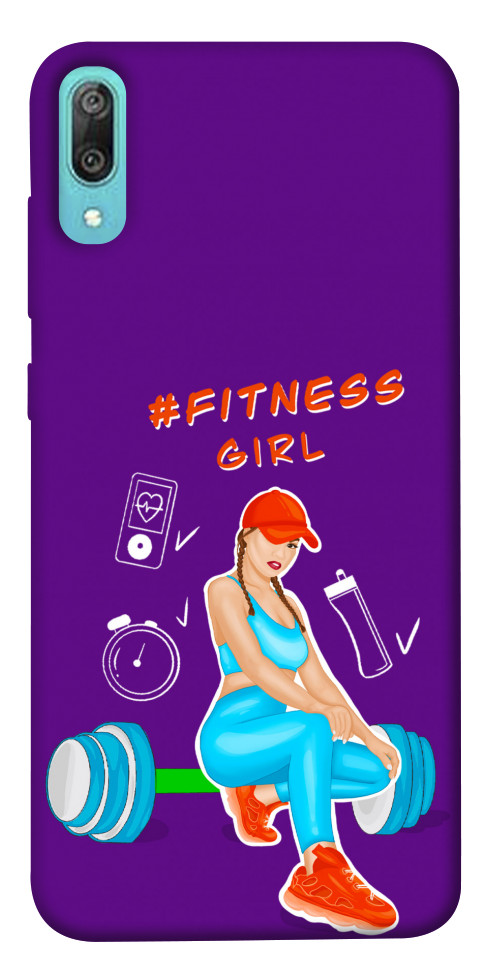 Чехол Fitness girl для Huawei Y6 Pro (2019)