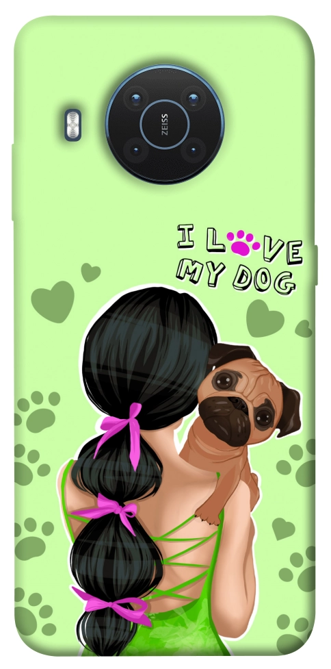 Чехол Love my dog для Nokia X20