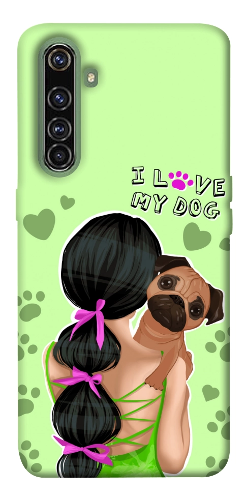 Чехол Love my dog для Realme X50 Pro