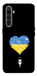 Чехол З Україною в серці для Realme X50 Pro
