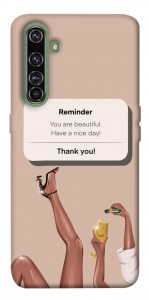 Чехол Beautiful reminder для Realme X50 Pro
