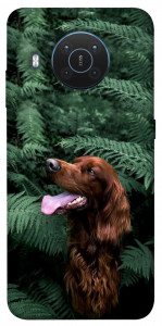 Чехол Собака в зелени для Nokia X20