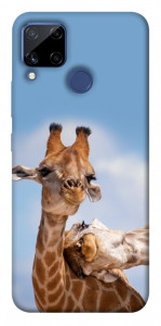 Чохол Милі жирафи для Realme C15