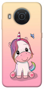 Чехол Сute unicorn для Nokia X10