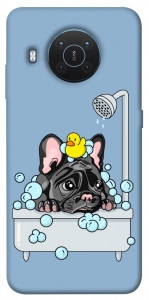 Чохол Dog in shower для Nokia X10