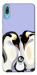 Чехол Penguin family для Huawei Y6 Pro (2019)