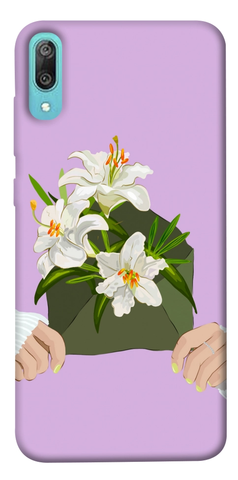 Чехол Flower message для Huawei Y6 Pro (2019)