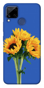 Чохол Bouquet of sunflowers для Realme C15