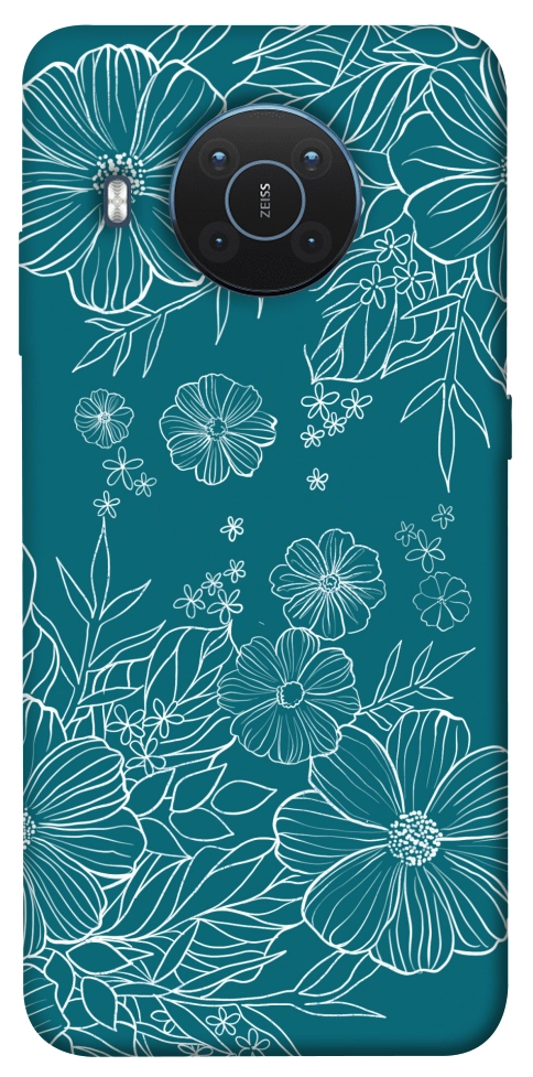 Чехол Botanical illustration для Nokia X20