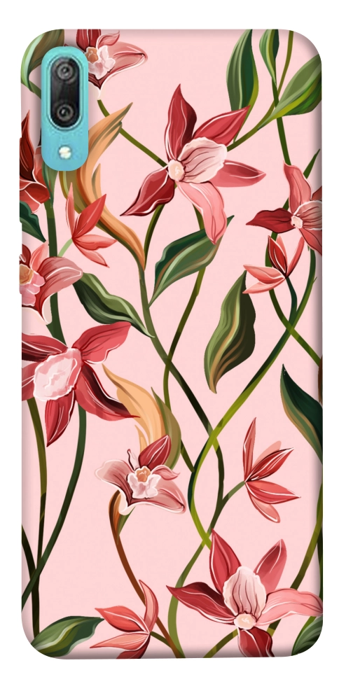 Чохол Floral motifs для Huawei Y6 Pro (2019)