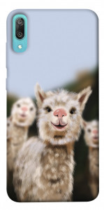 Чехол Funny llamas для Huawei Y6 Pro (2019)