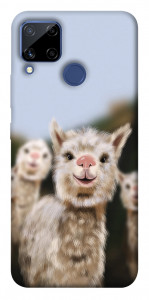 Чехол Funny llamas для Realme C15