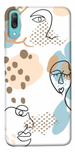 Чохол Face pattern для Huawei Y6 Pro (2019)