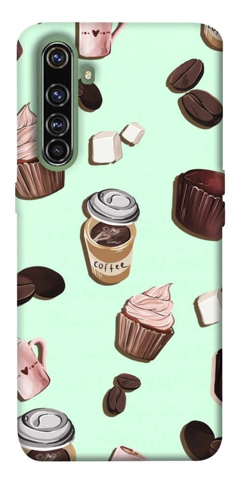 Чехол Coffee and sweets для Realme X50 Pro