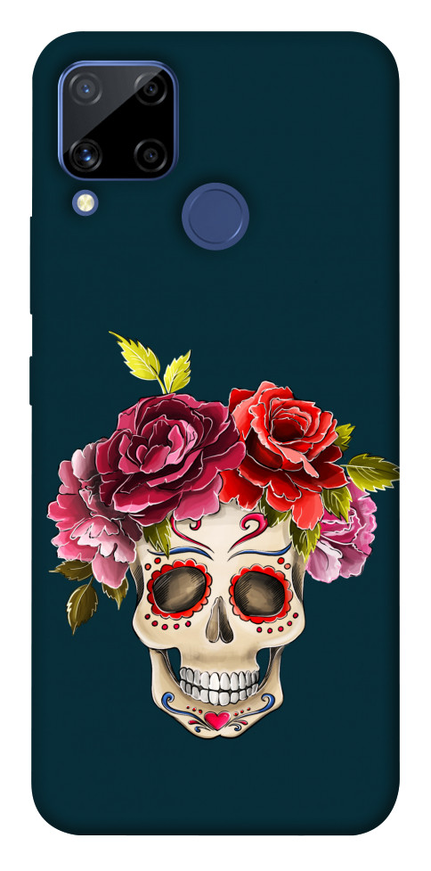 

Чехол Flower skull для Realme C15 1553015