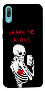 Чехол Leave me alone для Huawei Y6 Pro (2019)