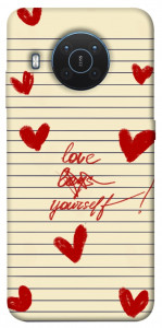 Чохол Love yourself для Nokia X10