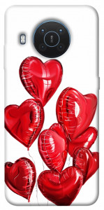 Чехол Heart balloons для Nokia X20