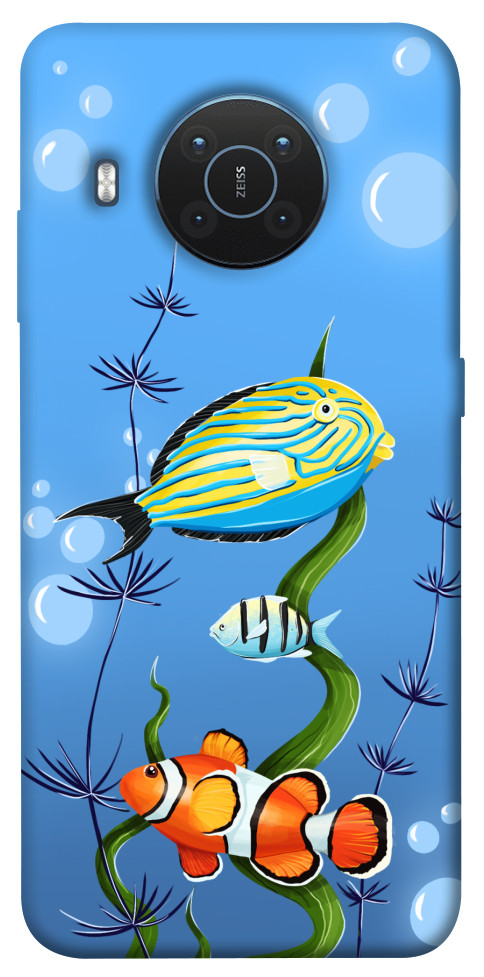 

Чохол Коралові рибки для Nokia X20 1553161