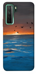 Чехол Закатное море для Huawei nova 7 SE