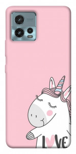 Чехол Unicorn love для Motorola Moto G72