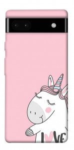 Чохол Unicorn love для Google Pixel 6A