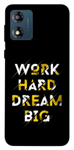 Чохол Work hard для Motorola Moto E13