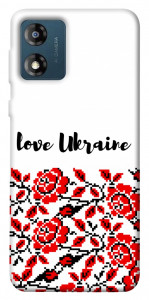 Чохол Love Ukraine для Motorola Moto E13