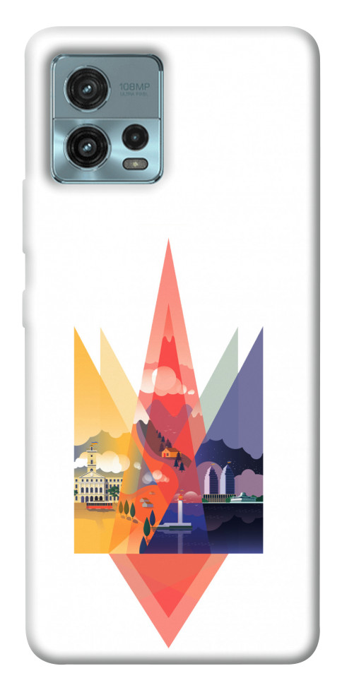 

Чехол Украина иллюстрация для Motorola Moto G72 1554483
