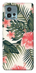 Чохол Tropic flowers для Motorola Moto G72