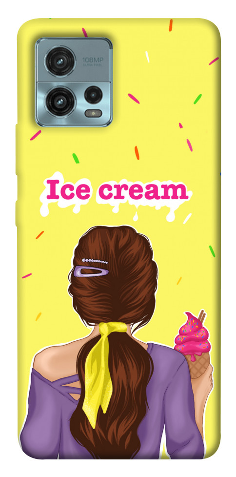 

Чехол Ice cream girl для Motorola Moto G72 1554783