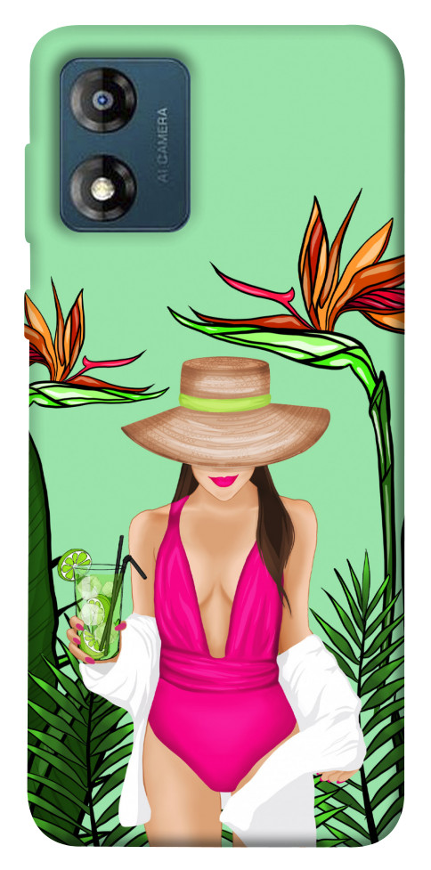 

Чохол Tropical girl для Motorola Moto E13 1554796