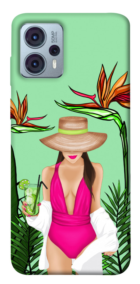 

Чехол Tropical girl для Motorola Moto G23 1554797