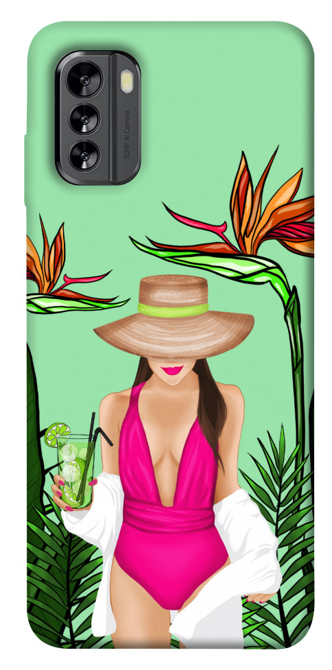 

Чехол Tropical girl для Nokia G60 1554799