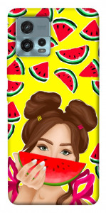 Чохол Watermelon girl для Motorola Moto G72