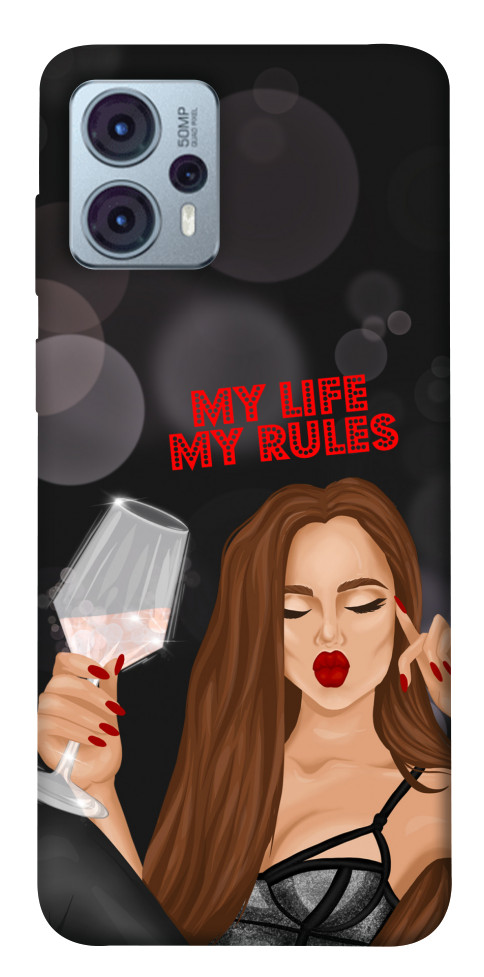 

Чохол My life my rules для Motorola Moto G23 1554832