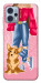 Чохол Girl and corgi для Motorola Moto G23