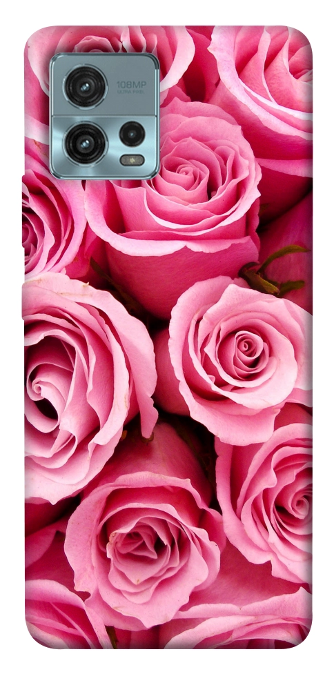 Чехол Bouquet of roses для Motorola Moto G72