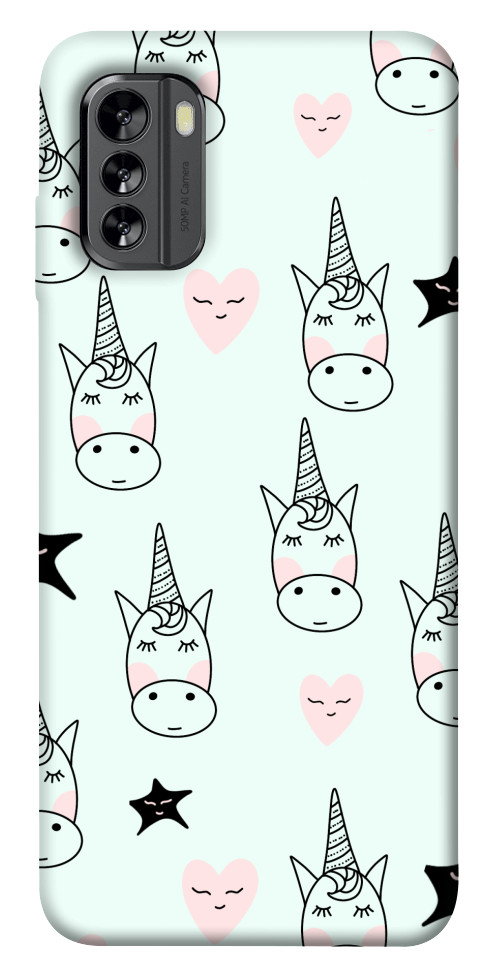 

Чехол Heart unicorn для Nokia G60 1555399